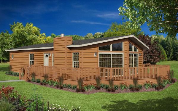 Skyline Homes Wood Manor D502 Model | MHVillage