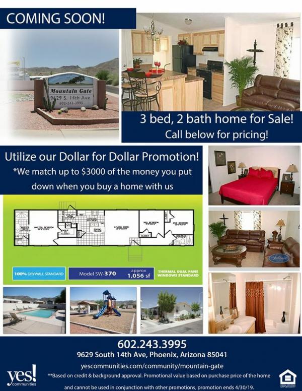 2020 Solitaire Mobile Home For Sale