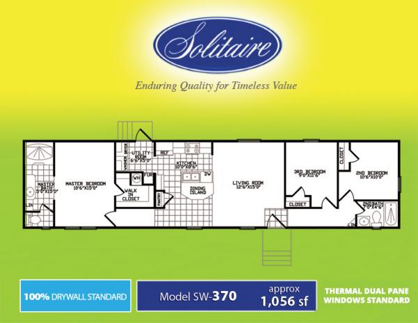 2018 SOLITAIRE Mobile Home For Rent