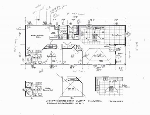 2020 Golden West Mobile Home For Rent
