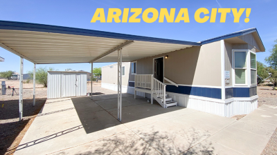 Mobile Home at 11100 W. Aldorf Rd. Arizona City, AZ 85123