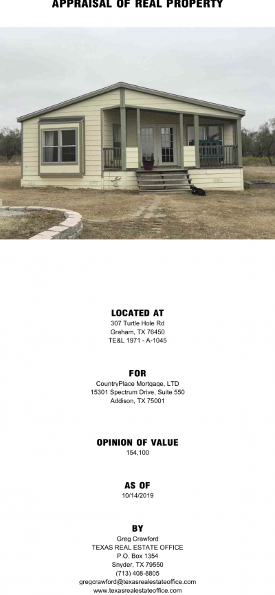 Photo 2 of 9 of home located at 307 Turtle Hole Rd Graham, TX 76450