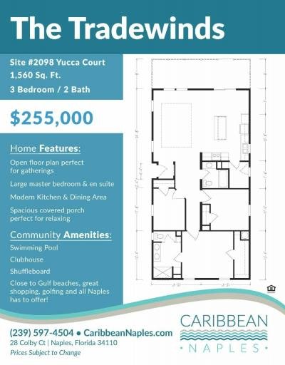Mobile Home at 2098 Yucca Court Naples, FL 34110