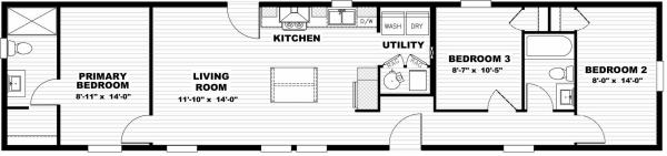 2023 Clayton Homes Inc Mobile Home For Rent