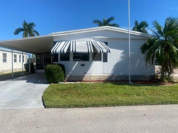 1980 HOMETTE Mobile Home For Sale | 46 Quiche Court Lot 0661 Fort Myers, FL