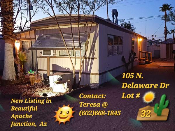 Photo 1 of 2 of home located at 105 N Delaware Dr. Lot 32 Apache Junction, AZ 85120