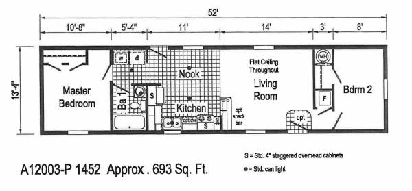 Floor plan of home