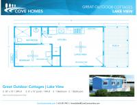 2023 Great Outdoor Cottages Lake View Mobile Home