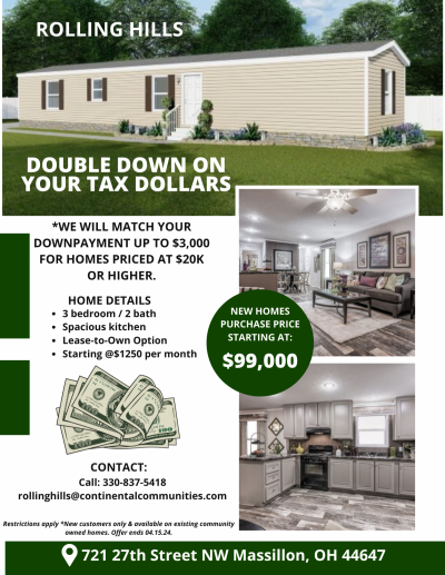 Mobile Home at 721 27th St NW Massillon, OH 44647