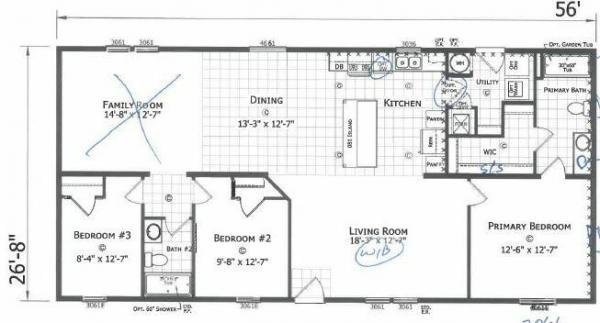 Photo 1 of 2 of home located at 69 Maple Drive Lot M069 Belleville, MI 48111
