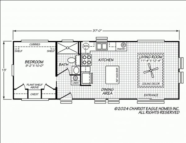 2023 Chariot Lake Charles Mobile Home