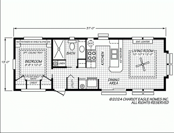 2023 Chariot Hawk Elite Mobile Home