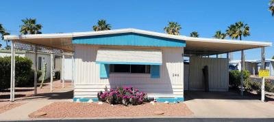 Mobile Home at 2605 S. Tomahawk Road, Lot 246 Apache Junction, AZ 85119