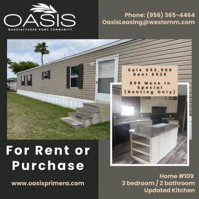 Mobile Home at 16678 West Wilson Road #109 Harlingen, TX 78552