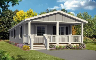 Silvercrest Bradford BD-21 Mobile Home Floor Plan