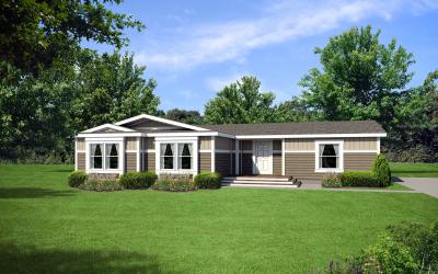 Redman Homes Creekside Manor 7623U Mobile Home Floor Plan