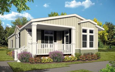 Silvercrest Bradford BD-60 Mobile Home Floor Plan