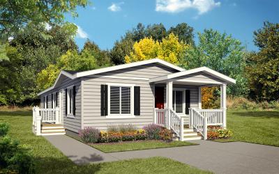 Silvercrest Bradford BD-05 Mobile Home Floor Plan