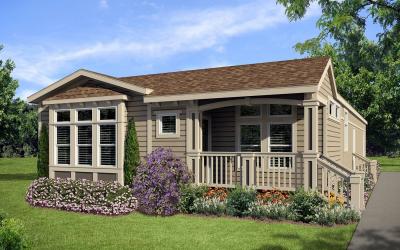 Silvercrest Kingsbrook KB-64 Mobile Home Floor Plan