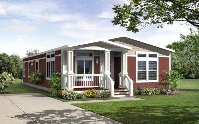 Silvercrest Kingsbrook KB-59 Mobile Home Floor Plan