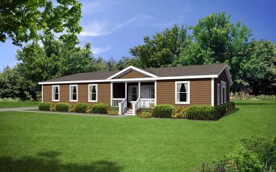 Redman Homes Creekside Manor 7604B Mobile Home Floor Plan