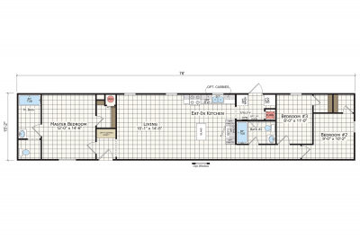 Redman Homes Foundation 1680 903 Mobile Home Floor Plan