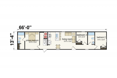 Champion Homes Zenith Community Mobile Home Floor Plan