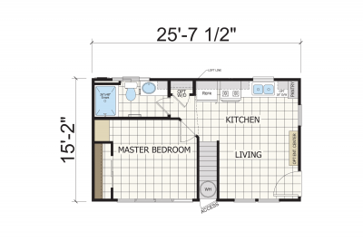 Champion Homes Sonoran 522A Mobile Home Floor Plan