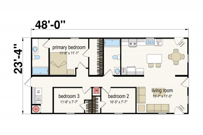 Champion Homes Plateau Community Mobile Home Floor Plan