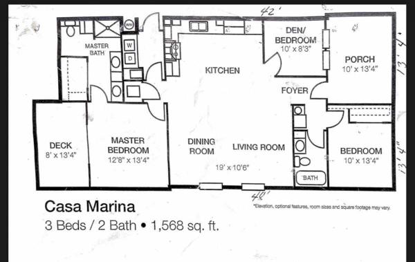 2017 Palm  CC FLMHS Casa Marina Manufactured Home