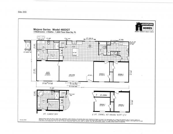 2024 Adventure Homes 200 Mojave 4603GT  Home