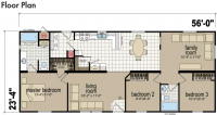 2024 Creekside Manor CM3563F Manufactured Home