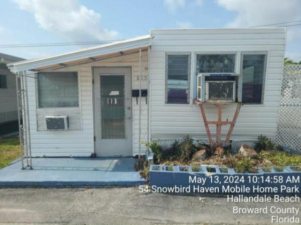 Photo 1 of 1 of home located at 815 Nash Street Hallandale, FL 33009