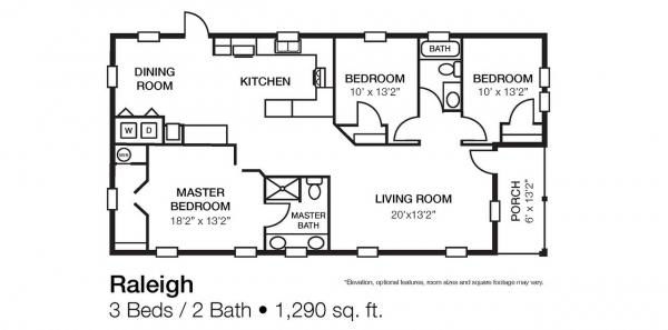 2018 Fleetwood Raleigh Mobile Home