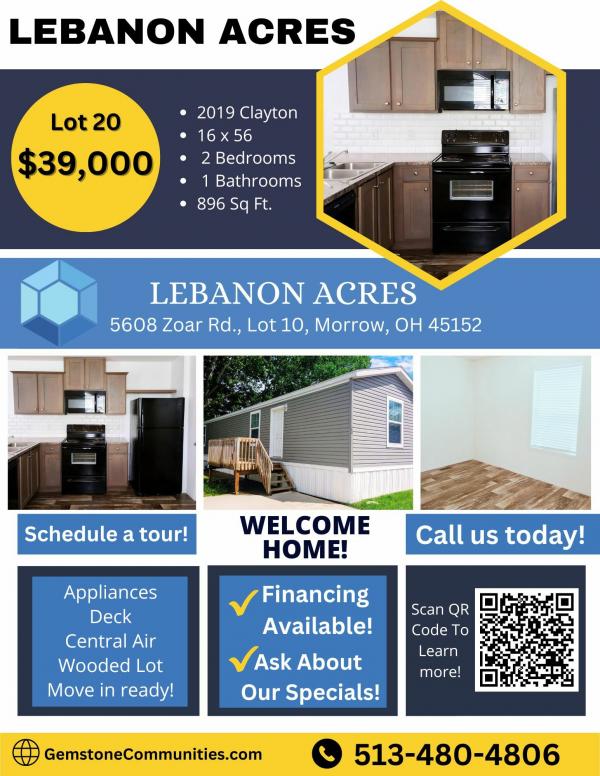 2019 Clayton Steal Manufactured Home