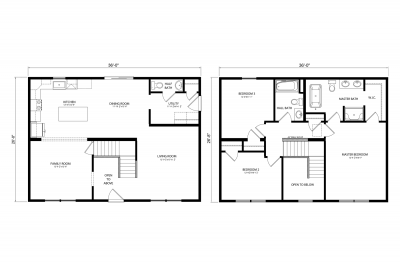 New Image Homes NI-630 Mobile Home Floor Plan