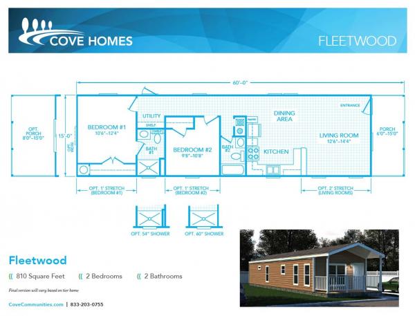 2023 FLEETWOOD ECONOMY 16602Y Mobile Home