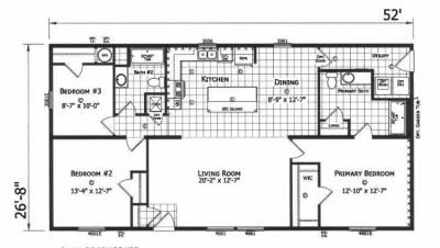 Mobile Home at 13816 Alaska Ave Lot 111 Eagle, MI 48822