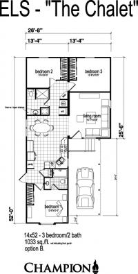 2013 Champion Chalet Mobile Home