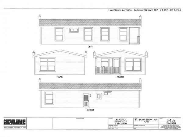 2024 Skyline Sunset Ridge FQ K530-G Manufactured Home