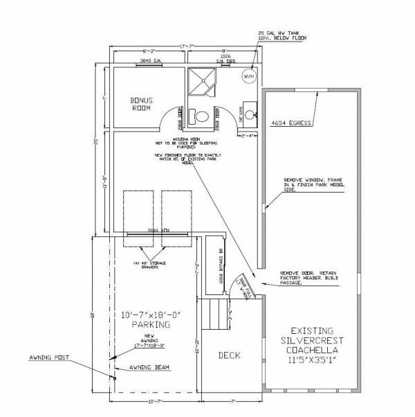 2023 Silvercrest Coachella Mobile Home