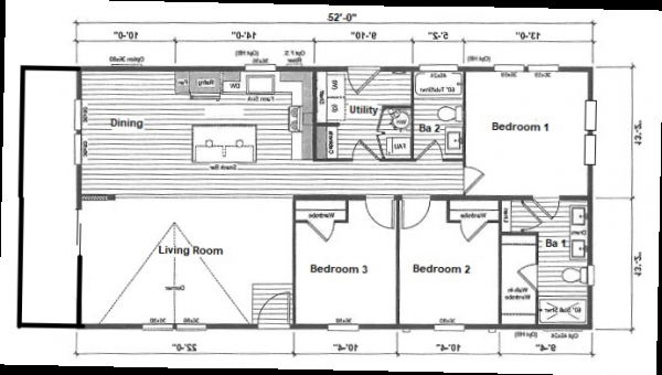 Floor plan of home