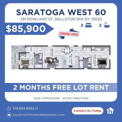 Mobile Home at Saratoga West 60 Ballston Spa, NY 12020