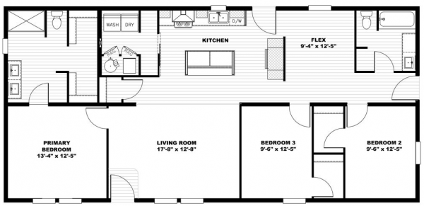 2024 Clayton 81TMP28563A Mobile Home