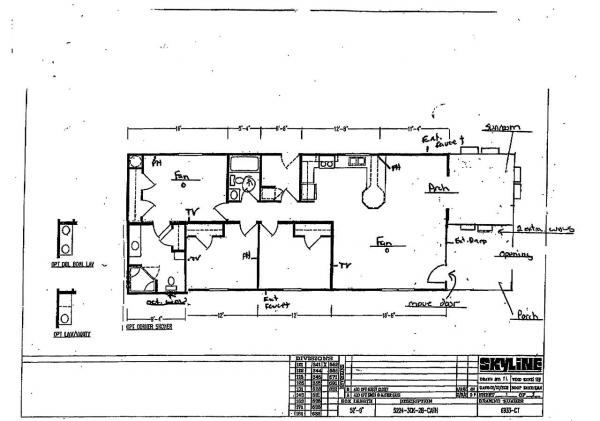 2007 Skyline Birchfield Manufactured Home