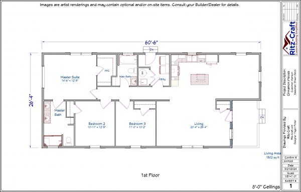 2024 Ritz-Craft 8G Mobile Home For Sale