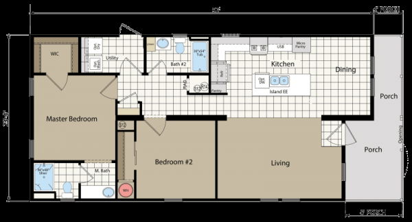 2021 Champion - Lake City Cedar Key Mobile Home