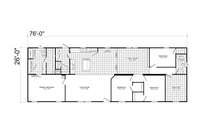 Scotbilt Homes Legend 2876526 Mobile Home Floor Plan