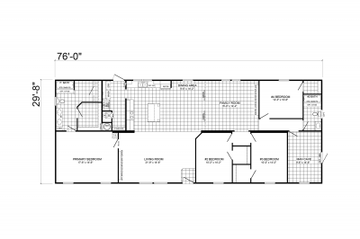 Scotbilt Homes Legend 3276502 Mobile Home Floor Plan