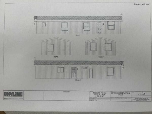 2024 Skyline 4616 CTC Manufactured Home